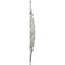 Ekena Millwork Orleans Ceiling Medallion (Fits Canopies up to 8 1/4"), 38 3/8"OD x 6 5/8"ID x 2 7/8"P, Pot of Cream CM38OLPCF - alternate 3